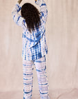 SHIBORI SILK SET IRIS