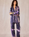 SHIBORI SILK SET BLUE BELLFLOWER