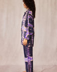 SHIBORI SILK SET BLUE BELLFLOWER