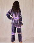 SHIBORI SILK SET BLUE BELLFLOWER