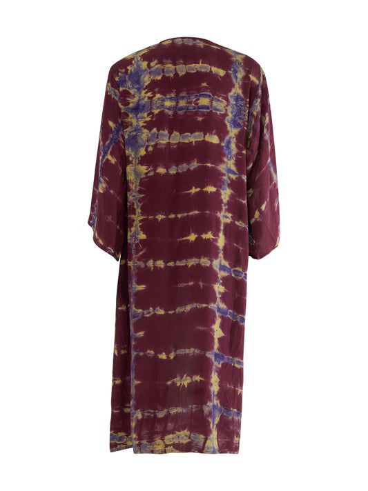 SHIBORI SILK KIMONO