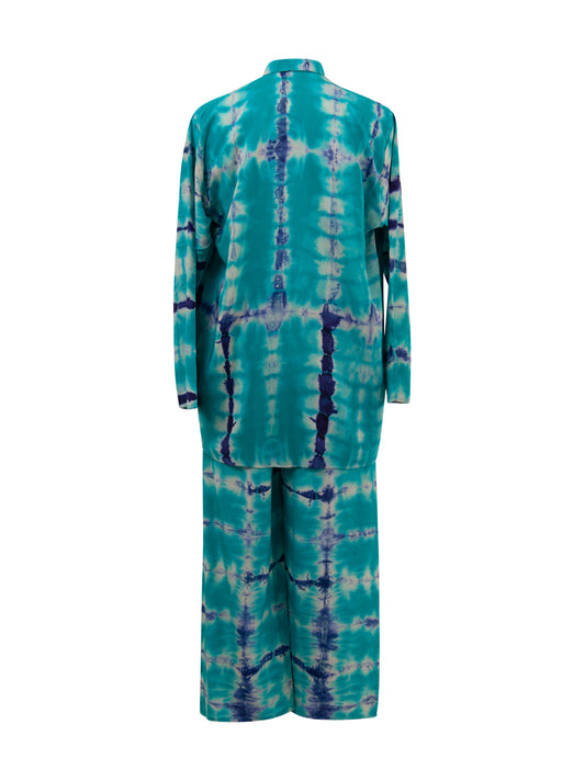 Shibori Silk Set